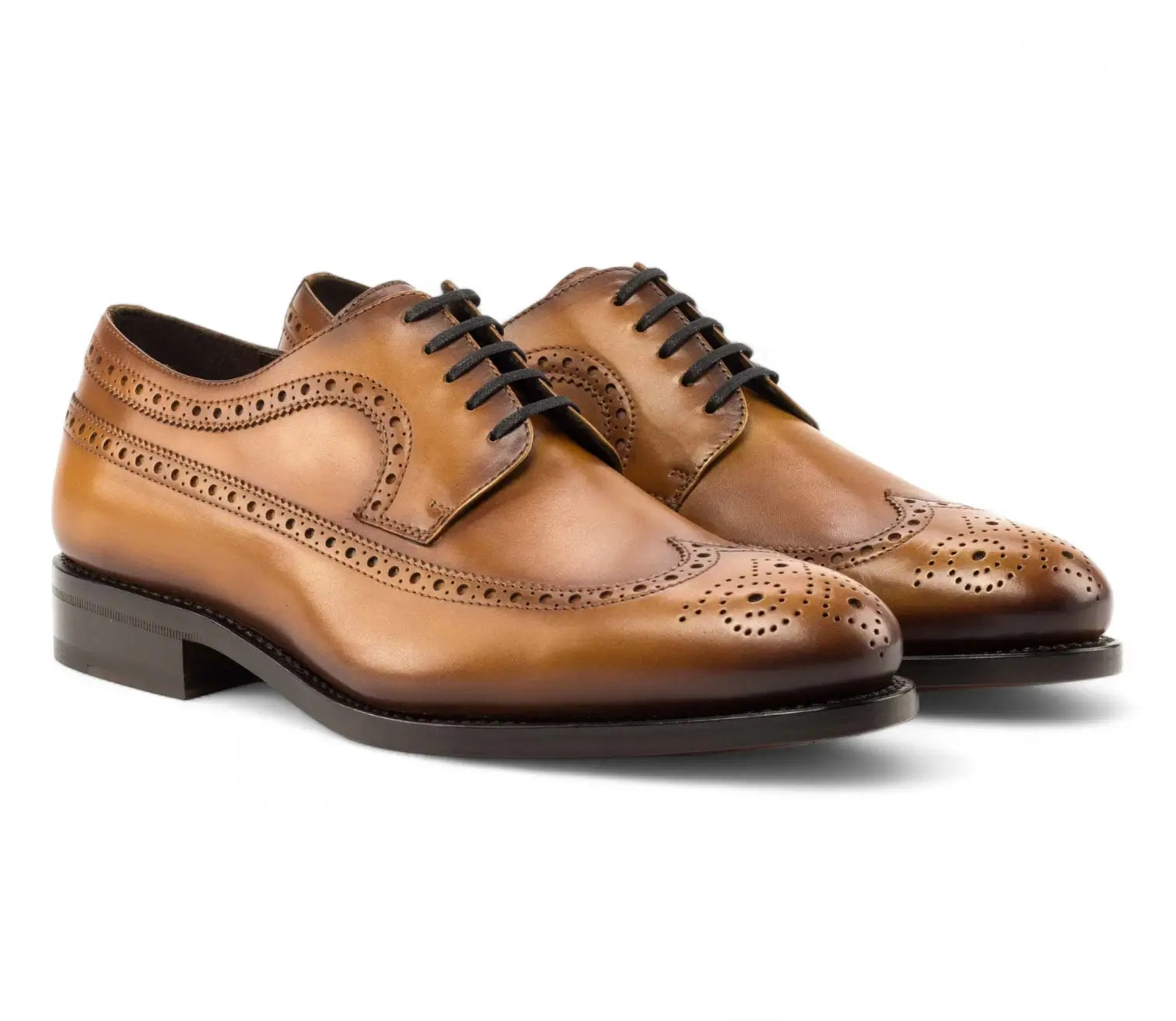 Tan Longwing Blucher GoodYear Welted