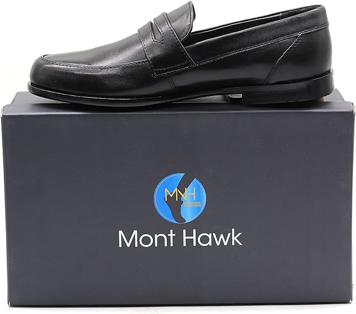 Men's Penny Lasted Genuine Leather Shoes Hand Crafted to perfection by renowned Artisans. Loafers/Slip On