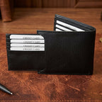 Men's Leather Wallet with Card Holder