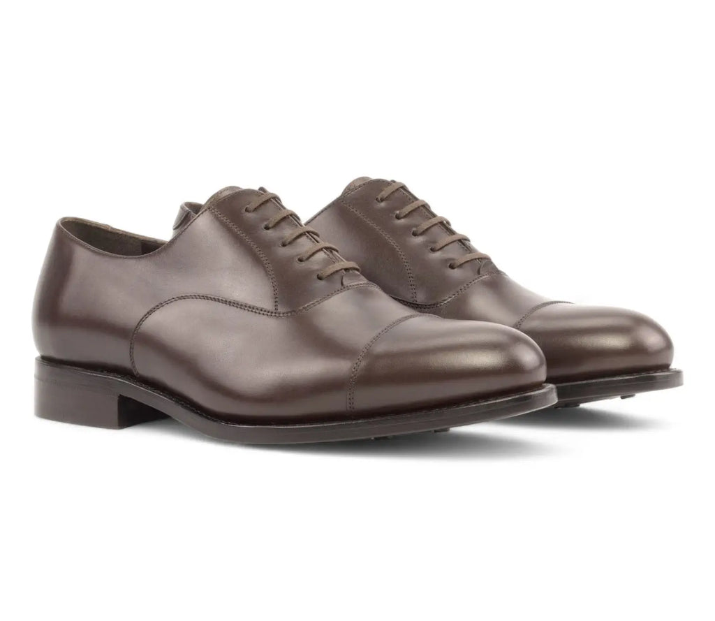 Brown Oxford Cap Toe GoodYear Welted
