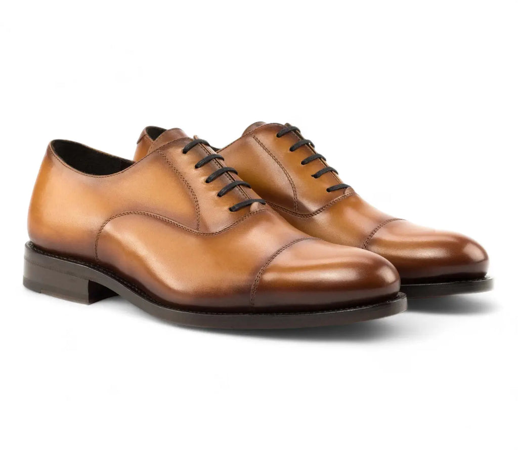 Tan Oxford Cap Toe GoodYear Welted
