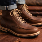The Artisan Moc-Toe Heritage Boot Goodyear Welted