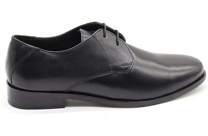 Genuine Leather Blucher Shoes with TPR Handcrafted sole