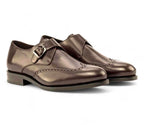 Brown Single Monk GoodYear Welted