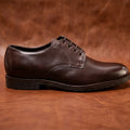 Lace Closure All Season Style Men's Wear Premium Leather Formal Wear Brown Shoes Product Id: Waxy