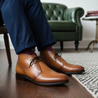 Tan Chukka Boots GoodYear Welted