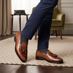 Tan Leather Loafers GoodYear Welted