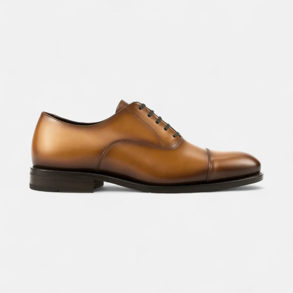 Tan Oxford Cap Toe GoodYear Welted