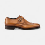 Tan Single Monk GoodYear Welted