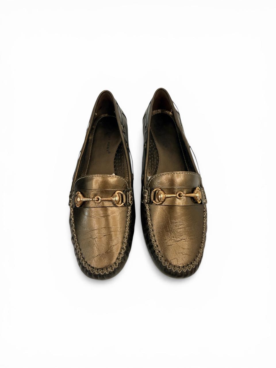 Woman Black Loafer Shoe