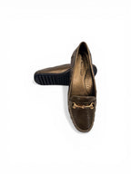 Woman Black Loafer Shoe