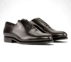 Black Wholecut Oxford GoodYear Welted