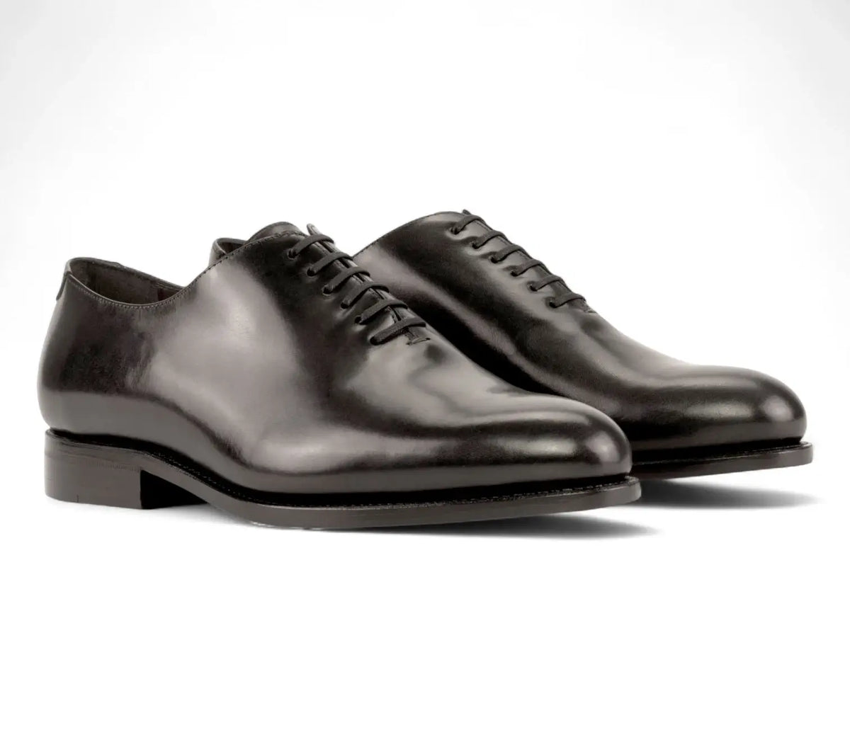 Black Wholecut Oxford GoodYear Welted