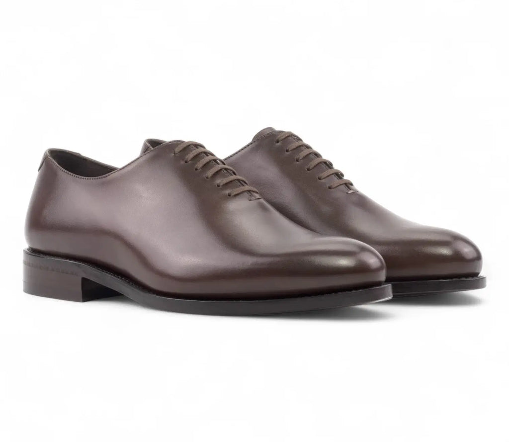 Brown Wholecut Oxford GoodYear Welted