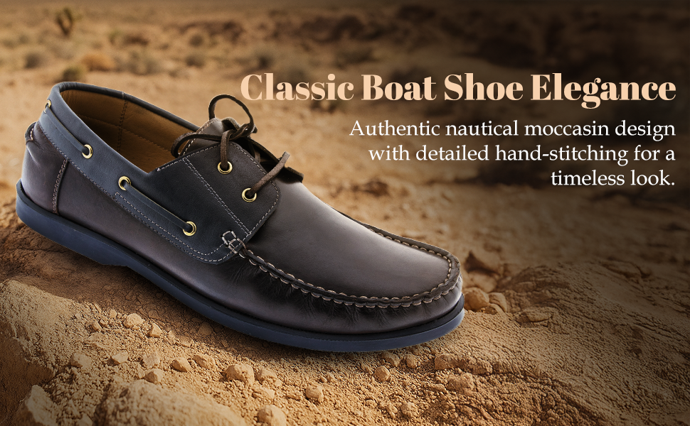 Boat Shoes – Elegant Suede Finish with Cushioned Insole & Flexible Rubber Sole