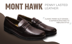 Penny Lasted Leather Slip-On Loafers