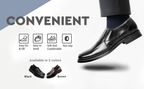 New Gallus Leather Tan Penny Loafers for Men | Stylish Slip-On Formal & Semi-Formal Shoes with Comfort Insole
