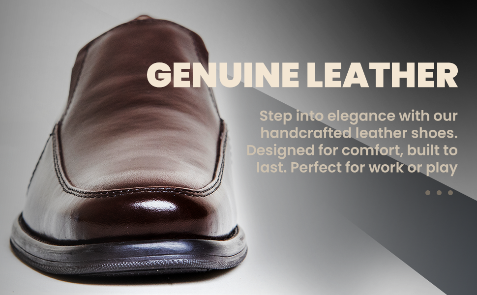 New Gallus Leather Tan Penny Loafers for Men | Stylish Slip-On Formal & Semi-Formal Shoes with Comfort Insole