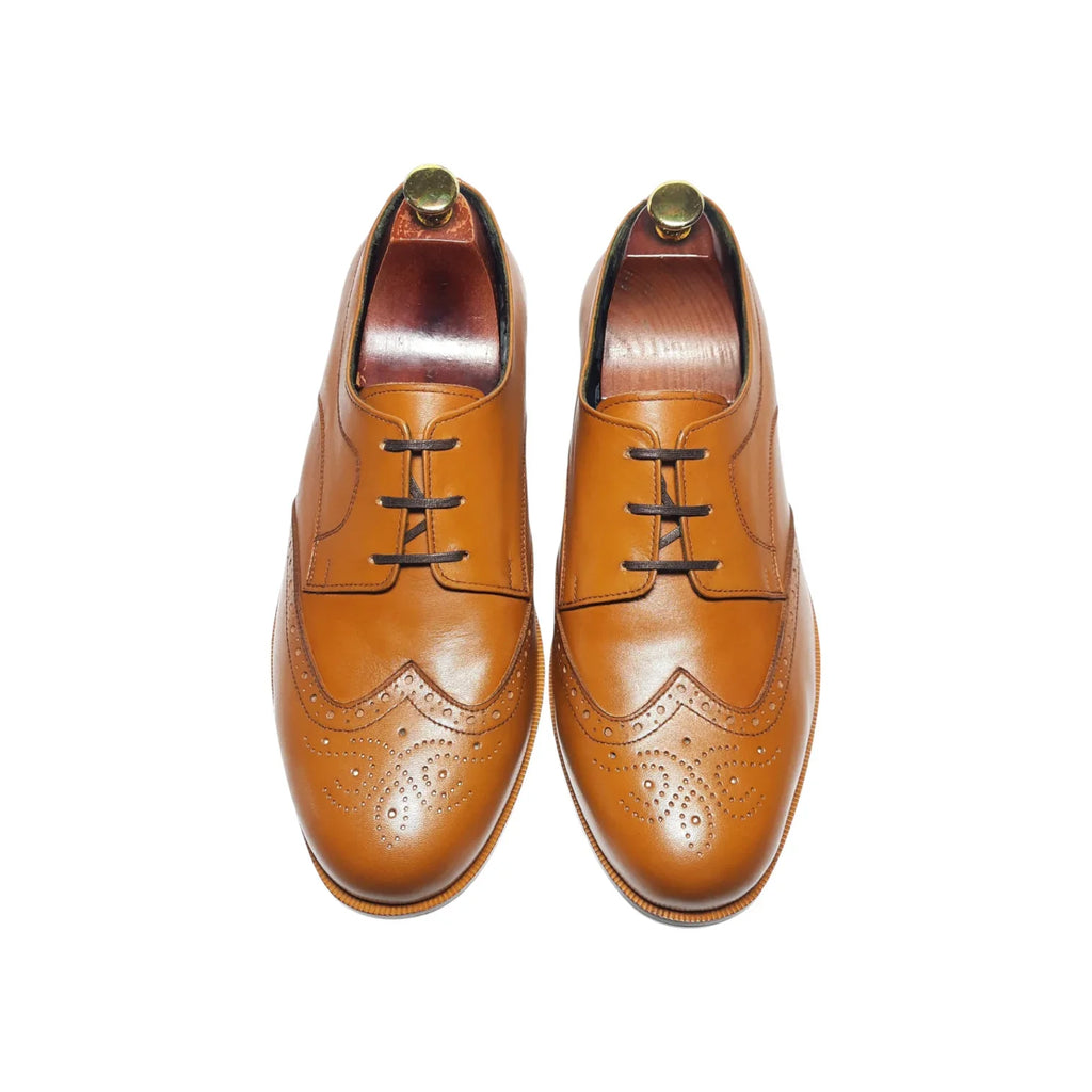 Wide Toe Box Brogue Derbys