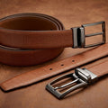Men’s Genuine Leather Reversible Belt