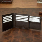 Men’s Genuine Leather Milled Wallet