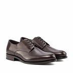 Brown Plain Derby GoodYear Welted