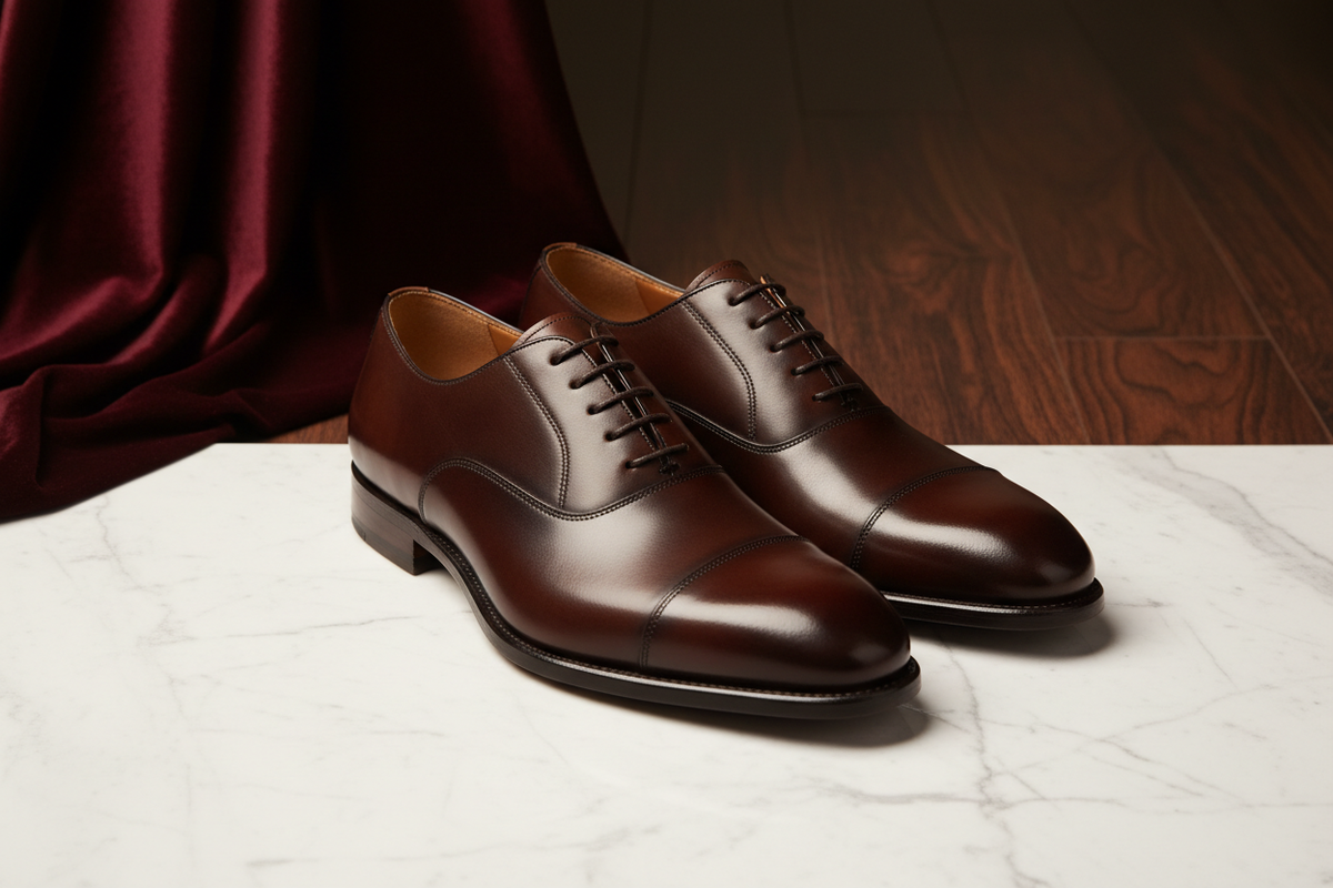 Formal shoes with background