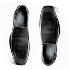 New Gallus Leather Tan Penny Loafers for Men | Stylish Slip-On Formal & Semi-Formal Shoes with Comfort Insole
