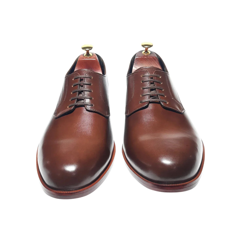 Wide Toe Box Plain Derby