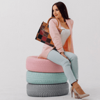 Premium Patchwork Leather Tote Bag for Women Multi-Tone Handcrafted Carryall