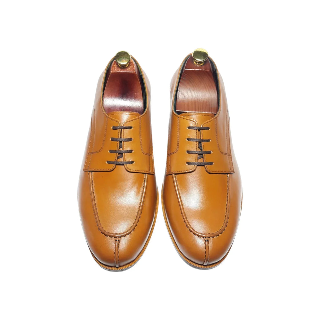Wide Toe Box Split Toe Derby