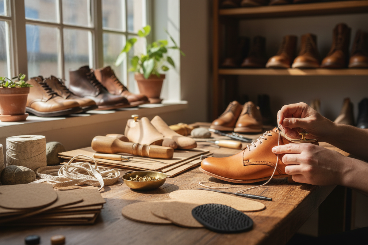 Sustainable Production Practices
Craftsmanship is inherently sustainable. By building shoes that last for decades rather than seasons, we combat the "throwaway culture" of fast fashion. However, we strive to make the manufacturing process itself as clean as possible.

