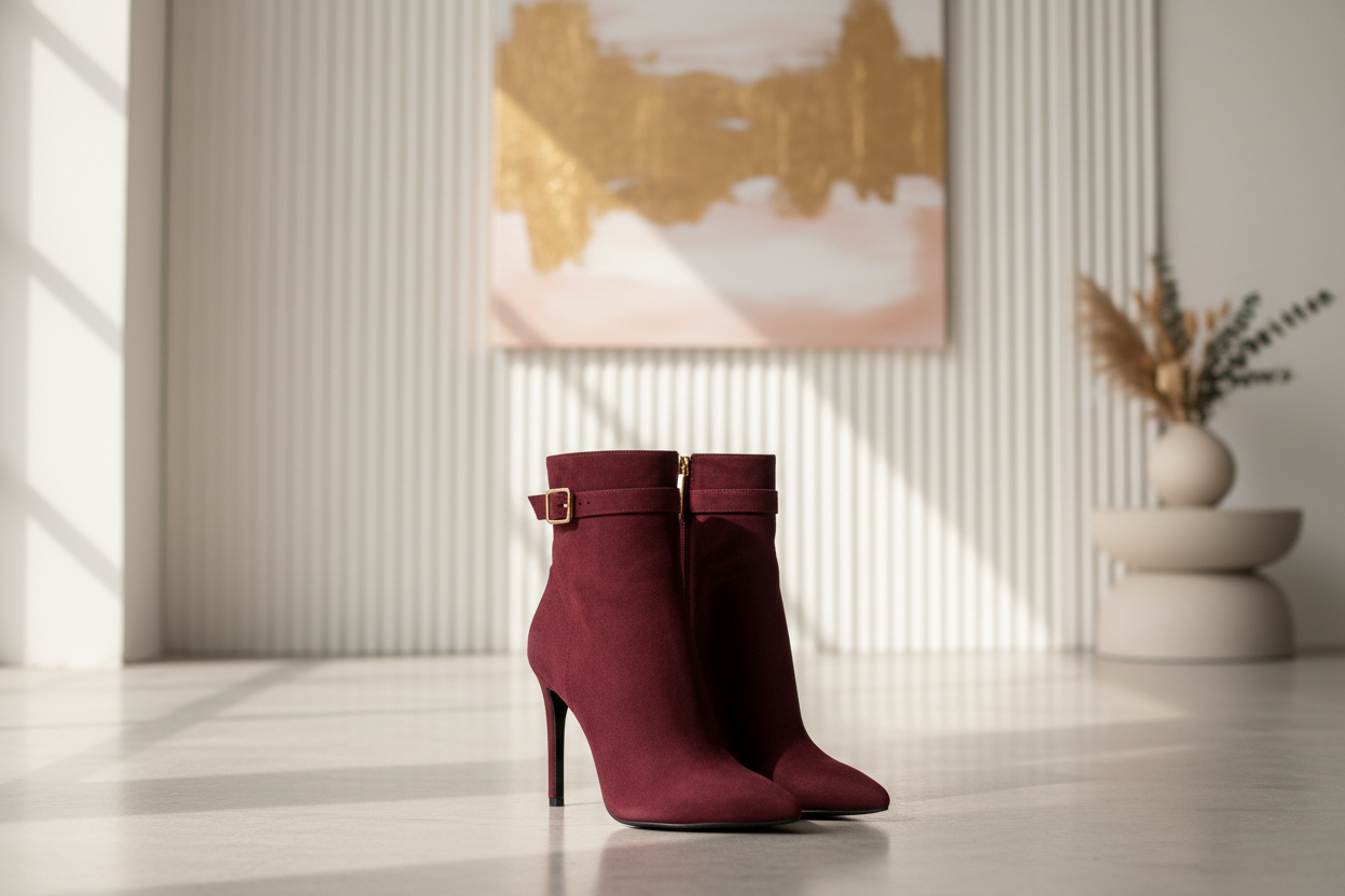 Women Boots with backgrond